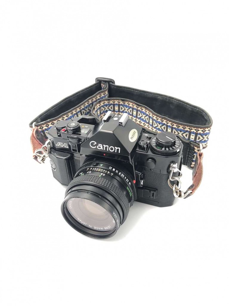Canon A-1 Vintage 35mm Point and Shoot Film Camera 01