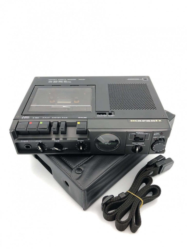 Marantz PDM201 Portable Tape Recorder Vintage 01