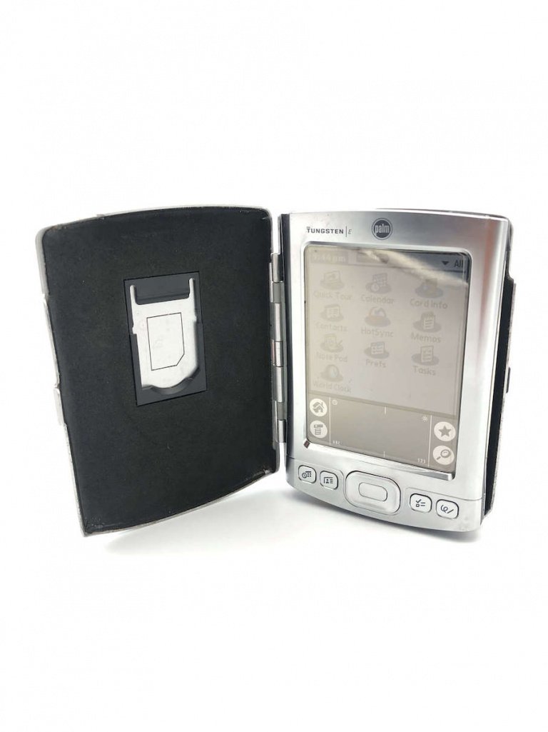 Palm Tungsten E Palm Pilot Vintage Pocket Digital Organizer PDA 01
