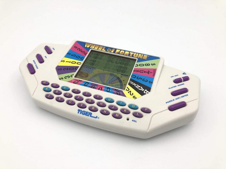 Tiger Wheel of Fotune Hand Held Game